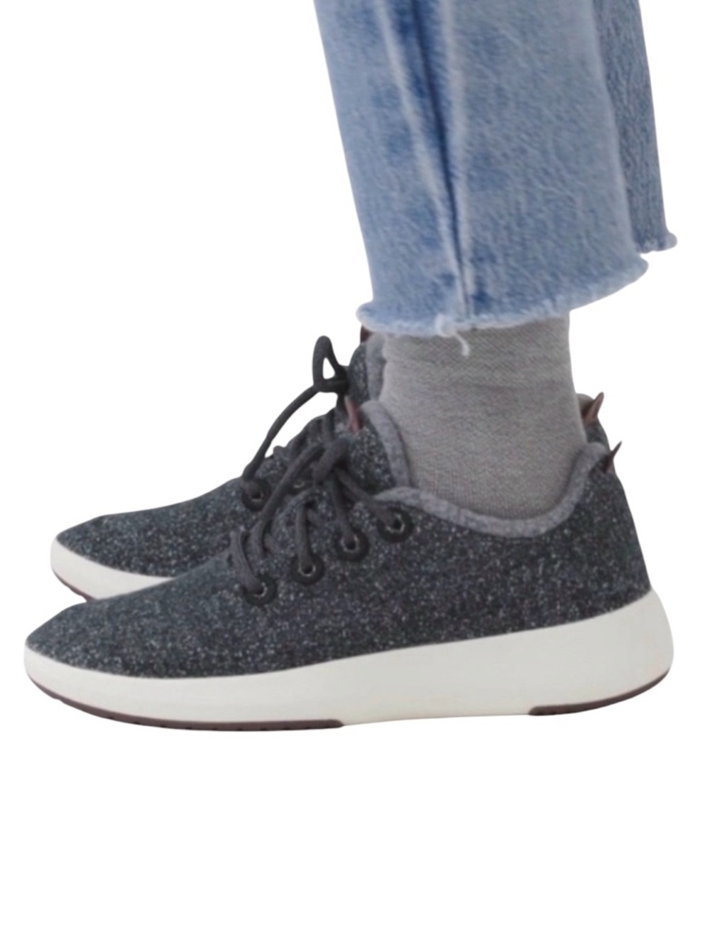 Allbirds Wool Runner Mizzles Natural Grey/ Cream Sole Sneaker Women’s Size 7